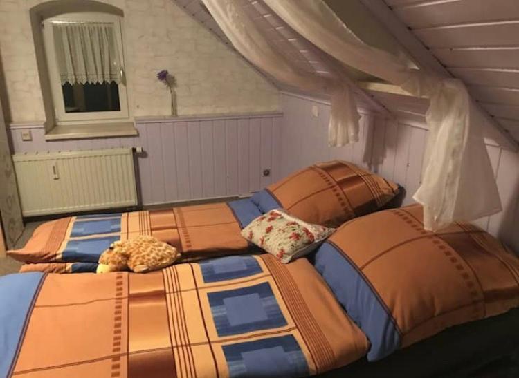 Gemuetliche 3 Raum Wohnung Im Dachgeschoss エーレンフリーデルスドルフ エクステリア 写真
